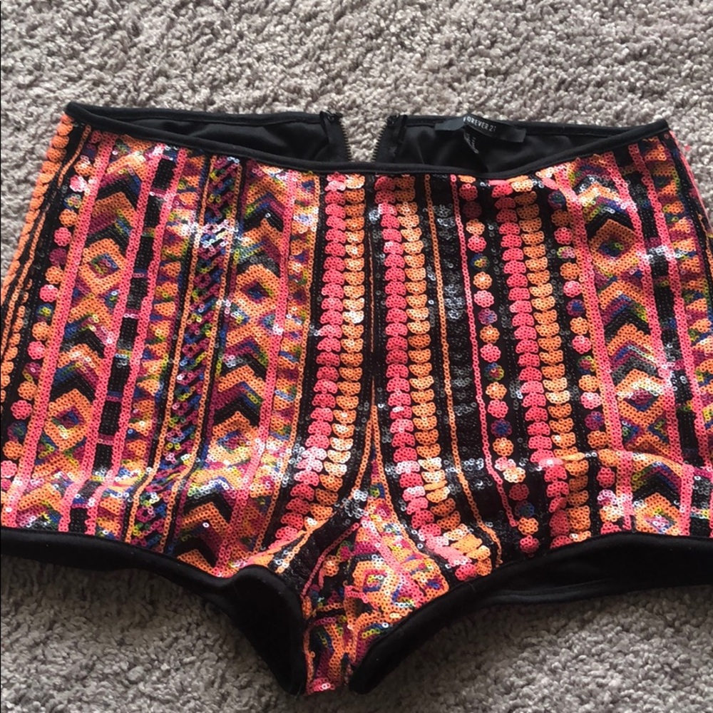 Sequins Shorts